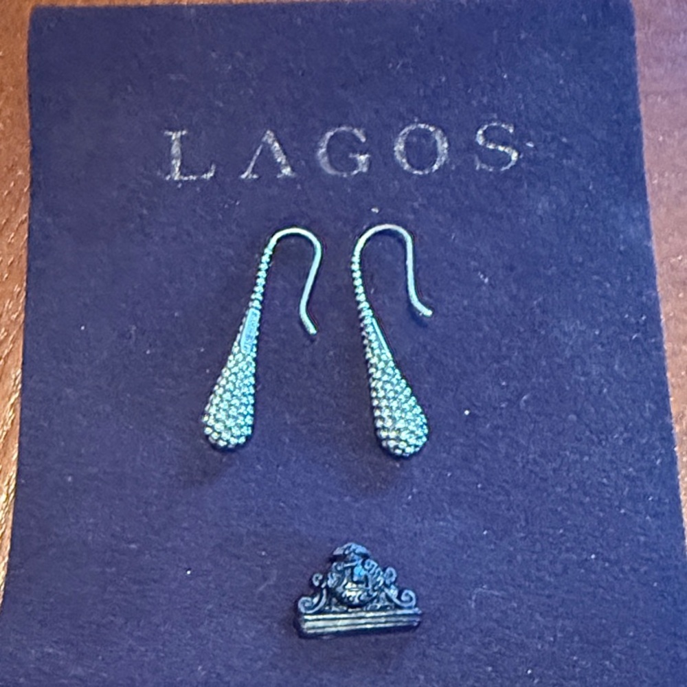 LAGOS Beaded Teardrop Earrings